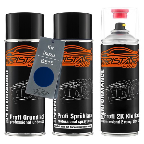 Autolack spraydosen set - 2k,
