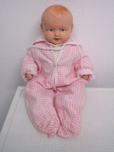Alte baby puppe zelluloid mit - alte,