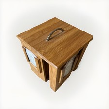 Teehaus als Vorratsbox auf Drehfuß