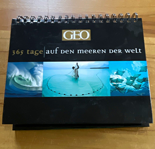 Geo tischkalender 365 tage auf - geo,