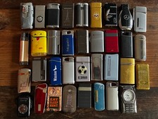 35x Gasfeuerzeuge Konvolut Feuerzeuge Zigarrenfeuerzeug Sturmfeuerzeuge