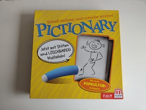Mattel pictionary games - mattel,