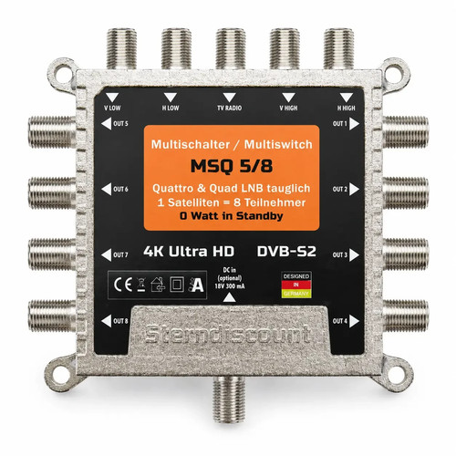 Multischalter msq - multischalter, 5/8
