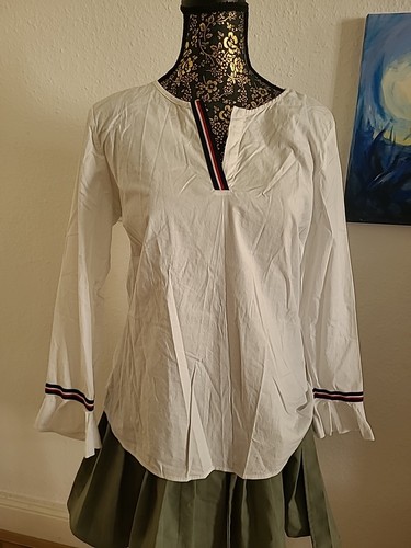 Bluse mit zierband - ☆bluse,