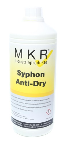 Siphon anti dry - b.w.g., flasche