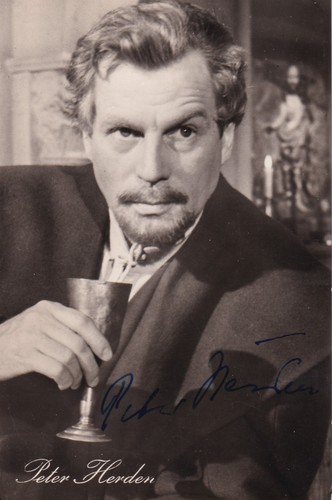 Autogramm peter herden ddr - -,