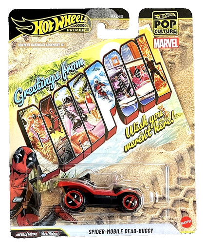 Hot wheels spider mobile dead - wheels,