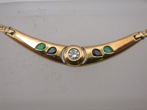 Feine dezente collierkette mit - feine,