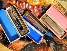 3 x M. Hohner Piccolo