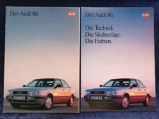 AUDI 80 Avant, Avant quattro Prospekt 7.1992 + Beilage