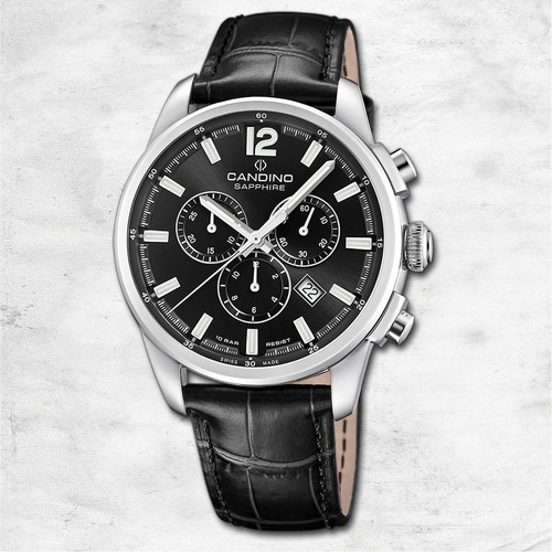 Candino herrenuhr leder - candino,