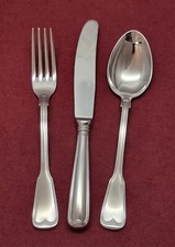 Auerhahn Augsburger Faden Menübesteck 3 teilig mehrere Sets vorhanden 