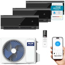 AUX Multi Split Klimaanlage 27000 BTU(7,9kW) + 3×9000 BTU(je 2,6kW) Innengerät