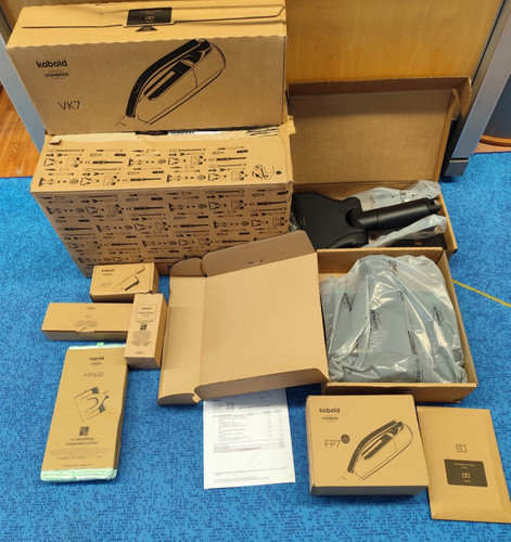 Vorwerk vk7 black - edition, mit