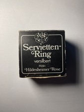 Versilberte Serviettenringe