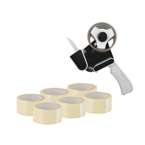 Handabroller mit klebeband - handabroller,