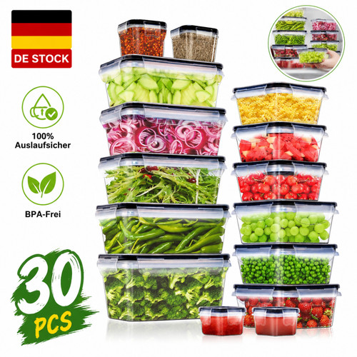 Frischhaltedosen 30er set - frischhaltedosen,