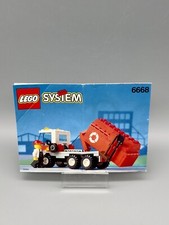 Lego 6668 Containerfahrzeug Octan City System Lastwagen Anleitung / Instruction
