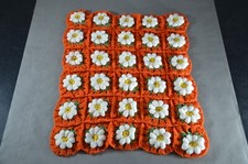 KINDERWAGENDECKE Handarbeit gehäkelt Retro Vintage 70er Jahre 