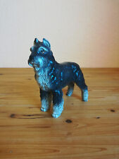 Hunde Figur Riesenschnauzer - Höhe: ca. 13,5cm - kleine Beschädigung