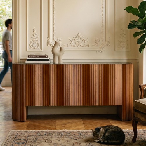 Sideboard 180 mit emperador - sideboard, cm
