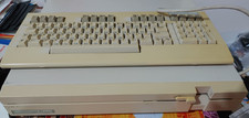 Commodore C 128 D + Keyboard (w/ cables)  works 0003888 8-bit classic low serial