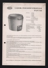 ENGELSDORF LEIPZIG, Prospekt 1964, Heinz Janetzki KG Maschinenbau Labor-Tischzen