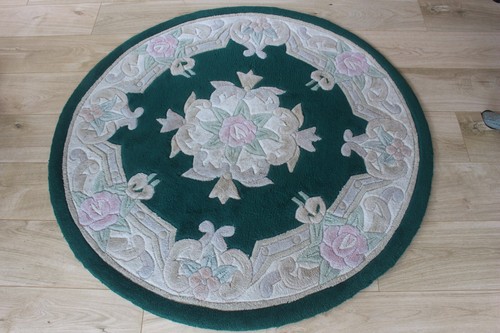 Chinesischer wollteppich rund - chinesischer,