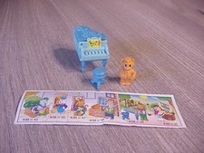 Klavier/Flügel mit Katze - aus Katzen Inventar Euro 1997 + BPZ K 98 N 46