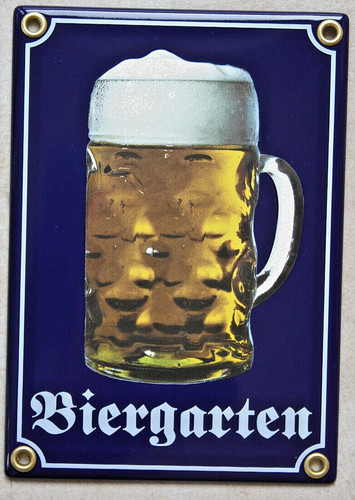 Biergarten 2001 emailschild - biergarten,