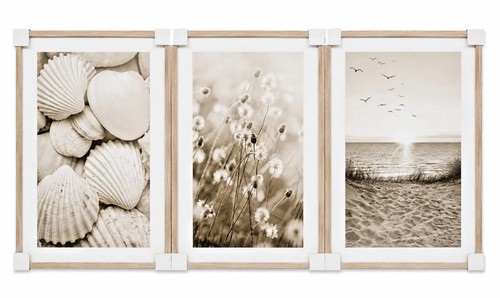 3er set wandbilder - wandbilder, rahmen