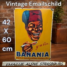 Vintage Alt BANANIA Emaille