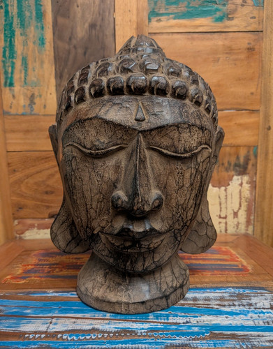 Großer bali buddha kopf - xl,