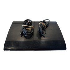 PlayStation 3 Konsole PS3 Super Slim - Schwarz gereinigt + getestet 500GB