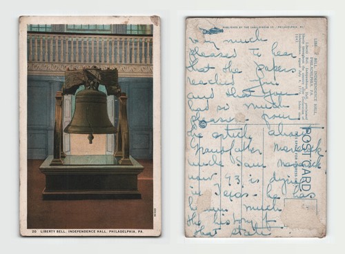 Postkarte liberty bell - postkarte,