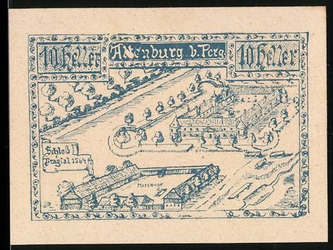 Notgeld altenburg perg - notgeld,