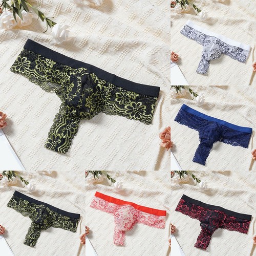 Men lace mesh - men's, thong