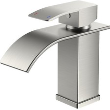 Edelstahl waschtisch armatur - edelstahl,