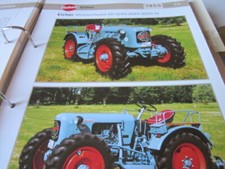 Traktor Archiv Eicher 12 Allradschlepper ED 22, ED 26, E$D 30,l ED 42, 1955