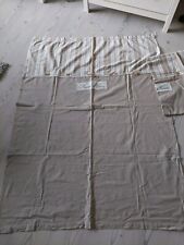 2 Landhaus Vorhänge/Gardinen Baumwolle Beige 103x150cm Top Zustand  !!!