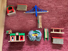 Brio Eisenbahn Zubehör (Tunnel, Bahnhof, Hängebrücke, Bahnhalt, etc.)