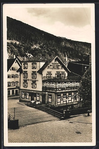 Wildbad schwarzwald das - ak, i.