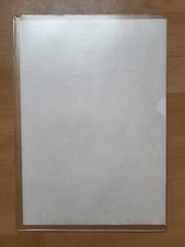 DDR Klarsichthülle A4 aus PVC