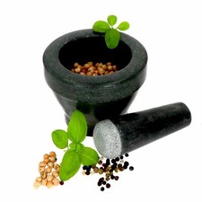 Mörser mit Stößel Granit