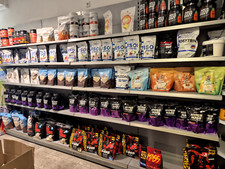 tegometall regale gebrauchte anthrazit Höhe 2,45 Tiefe 1.Regal 50 cm weiter 40