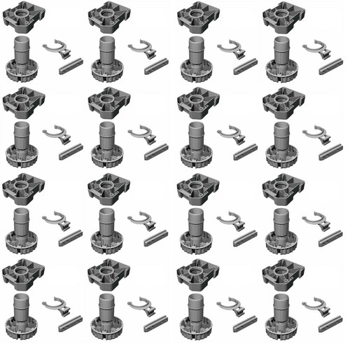 20x sockelfüße sockelfuß - sockelfüße,