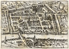 Solothurn Original Kupferstich Merian 1641