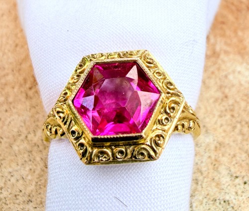 Antiker art déco - ring, –