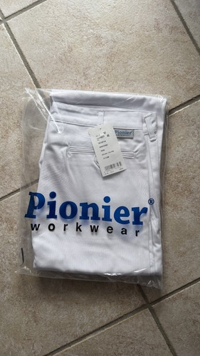 Pionier workwear hose weiß - workwear,