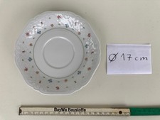 Untertasse 17 cm für Suppentasse Eschenbach La Reine Streublumenmuster 1978 